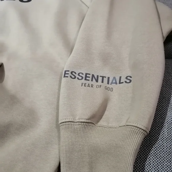 Essentials Hoodie khaki size M - Picture 2 of 8